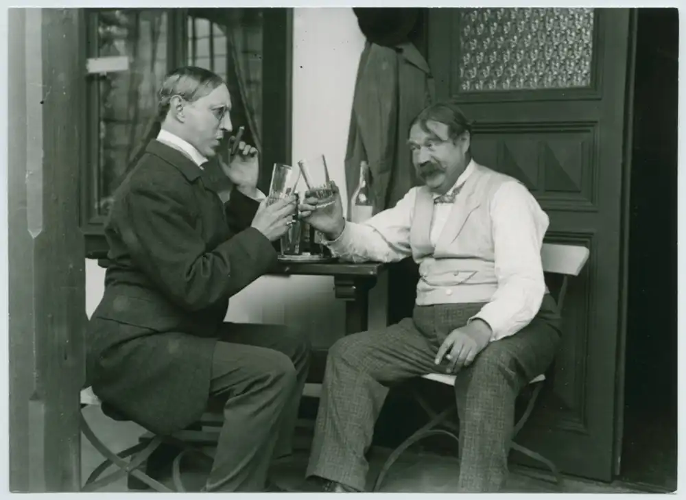 A.-B. gifta bort baron Olson photo