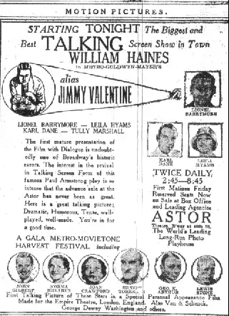 Alias Jimmy Valentine photo