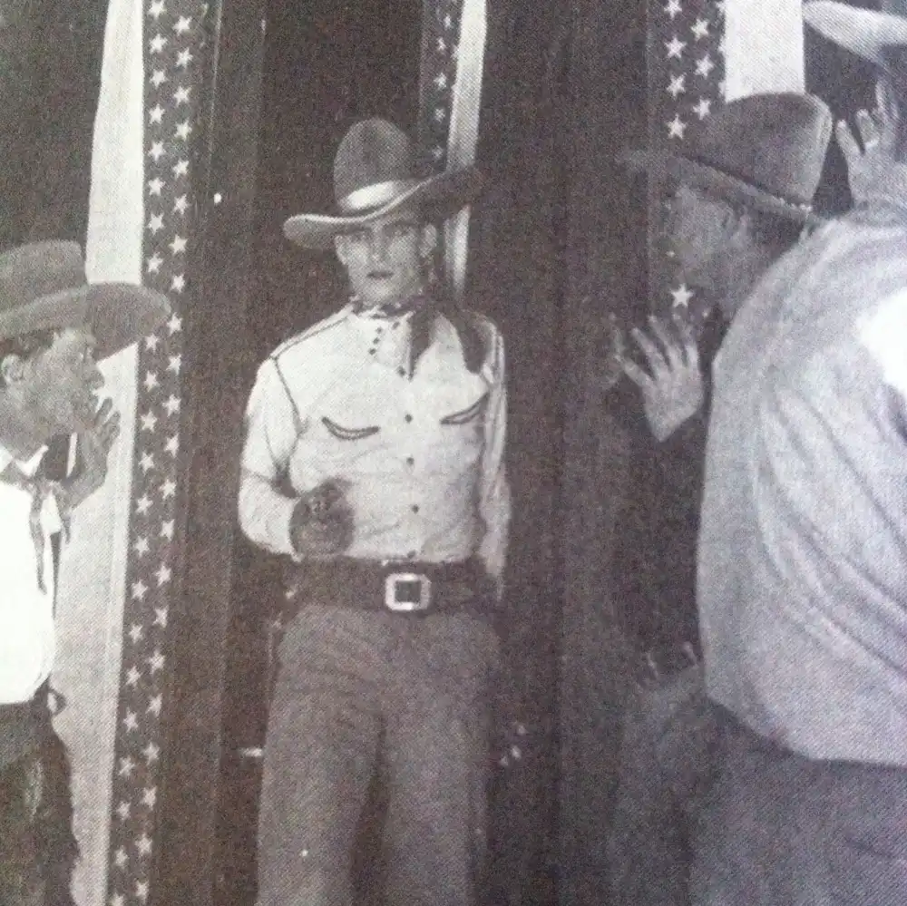 The Bronc Stomper scene