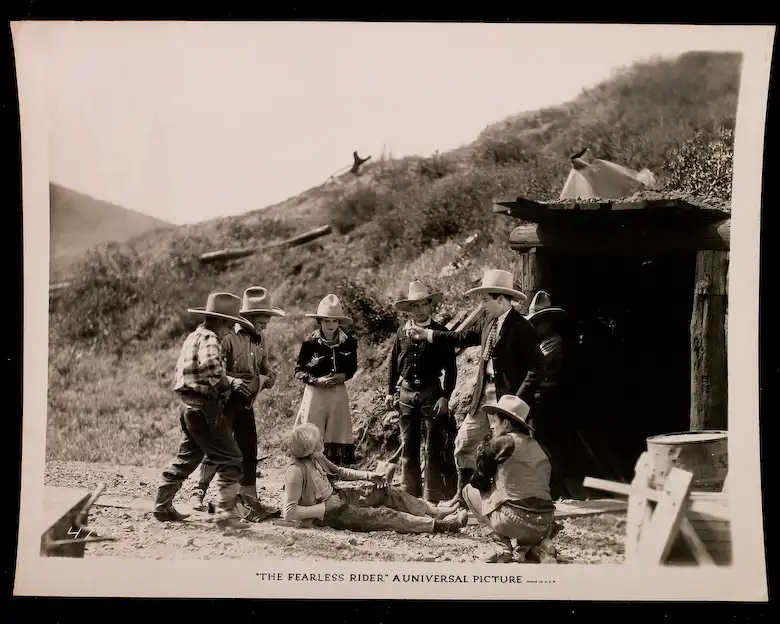 The Fearless Rider scene