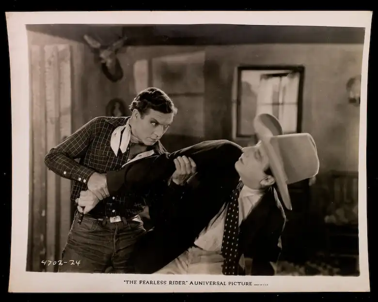 The Fearless Rider scene