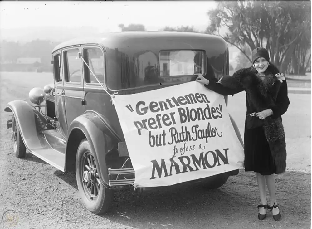 Gentlemen Prefer Blondes scene