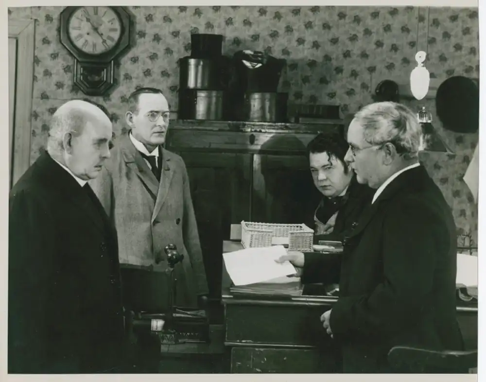 Hattmakarens bal scene