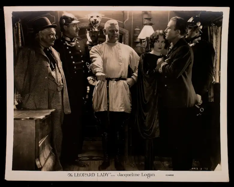 The Leopard Lady scene