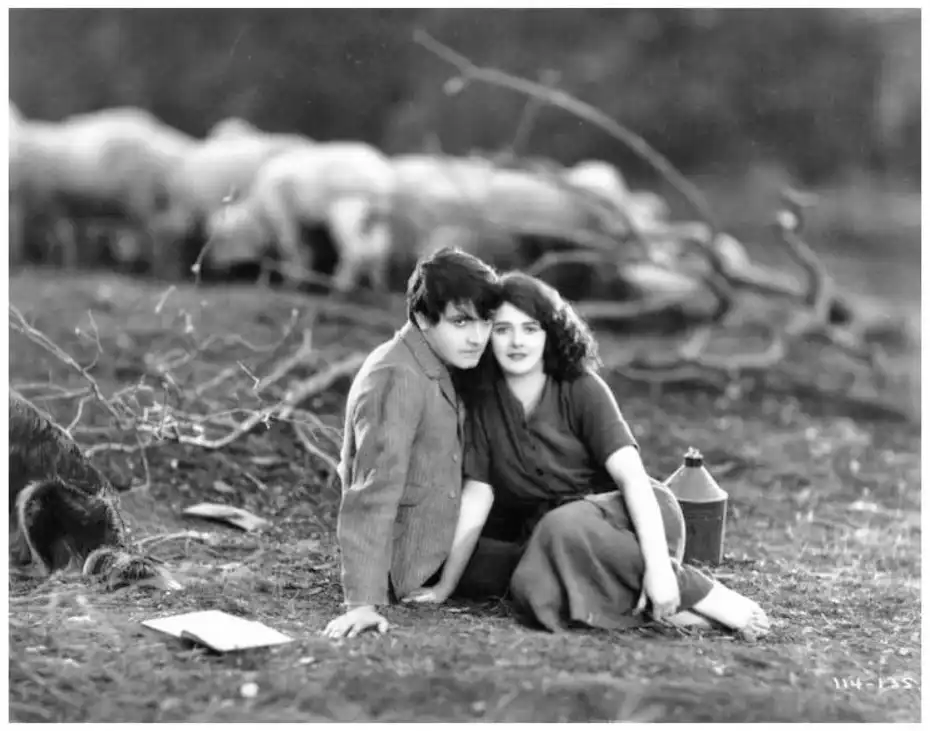 The Little Shepherd of Kingdom Come scene