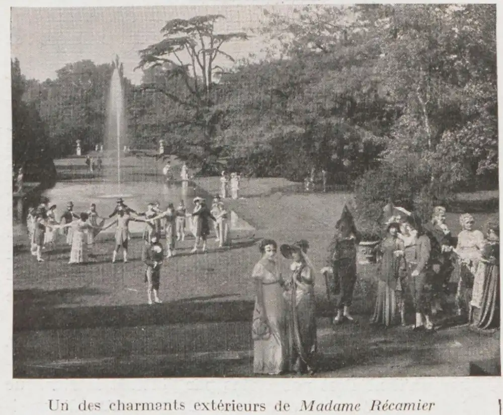 Madame Récamier scene