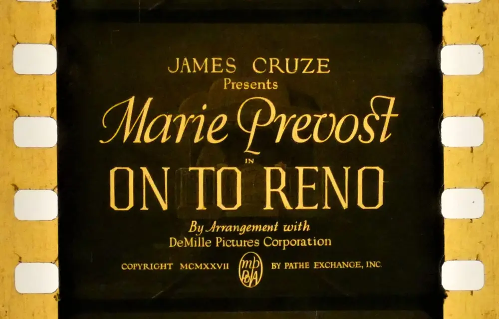 On to Reno scene