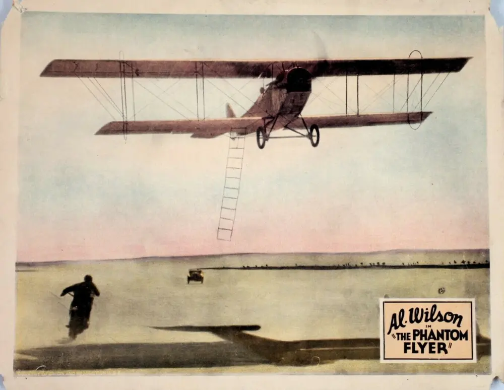The Phantom Flyer scene