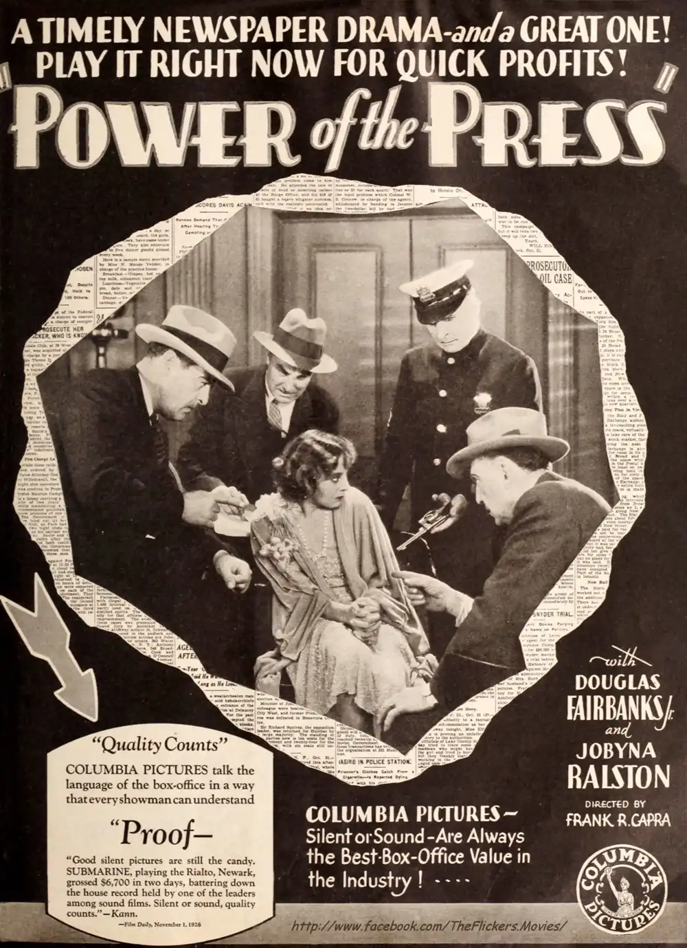 The Power of the Press scene