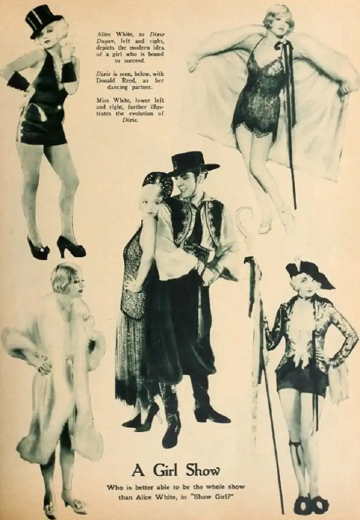 Show Girl scene