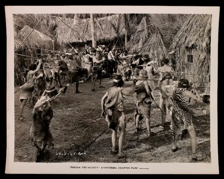 Tarzan the Mighty scene