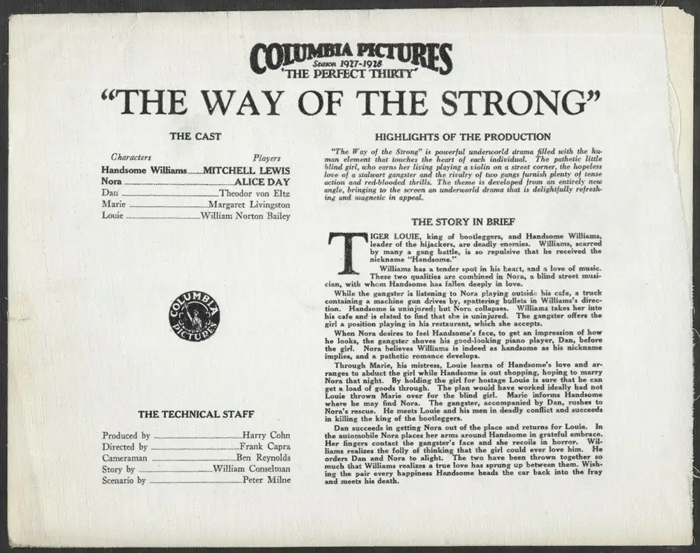 The Way of the Strong