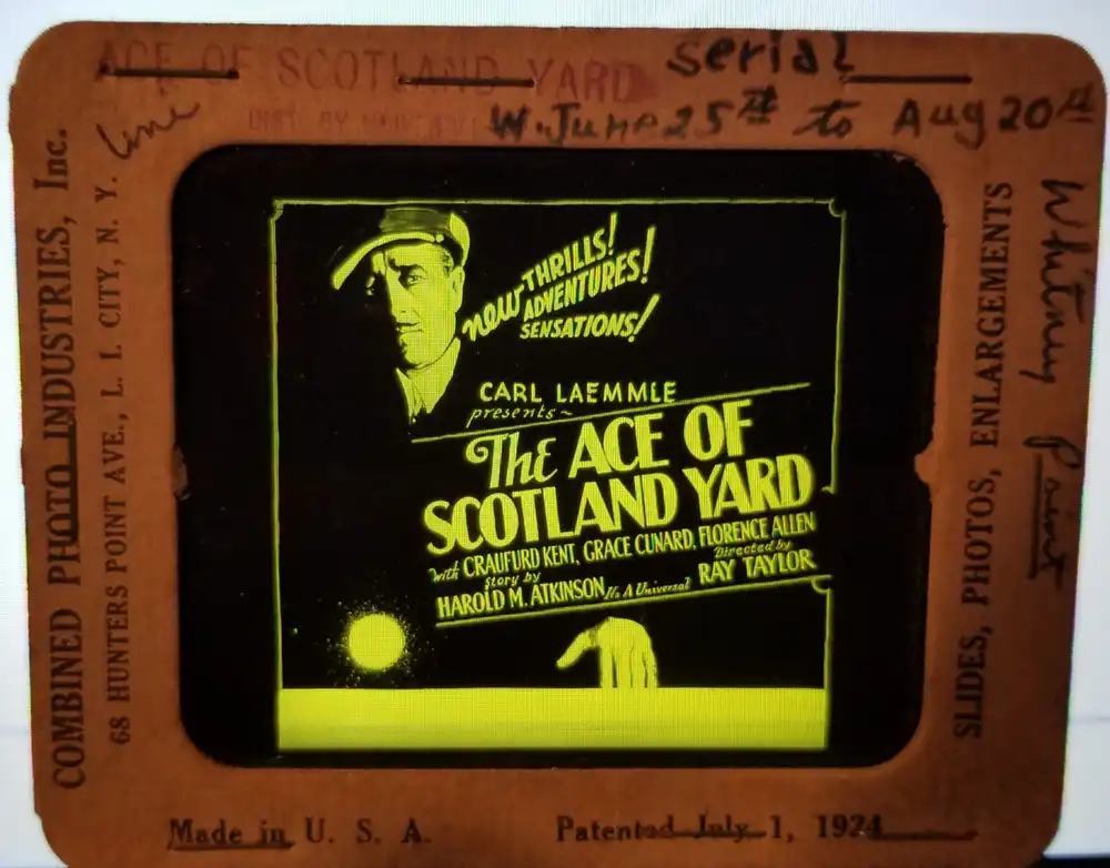 The Ace of Scotland Yard photo