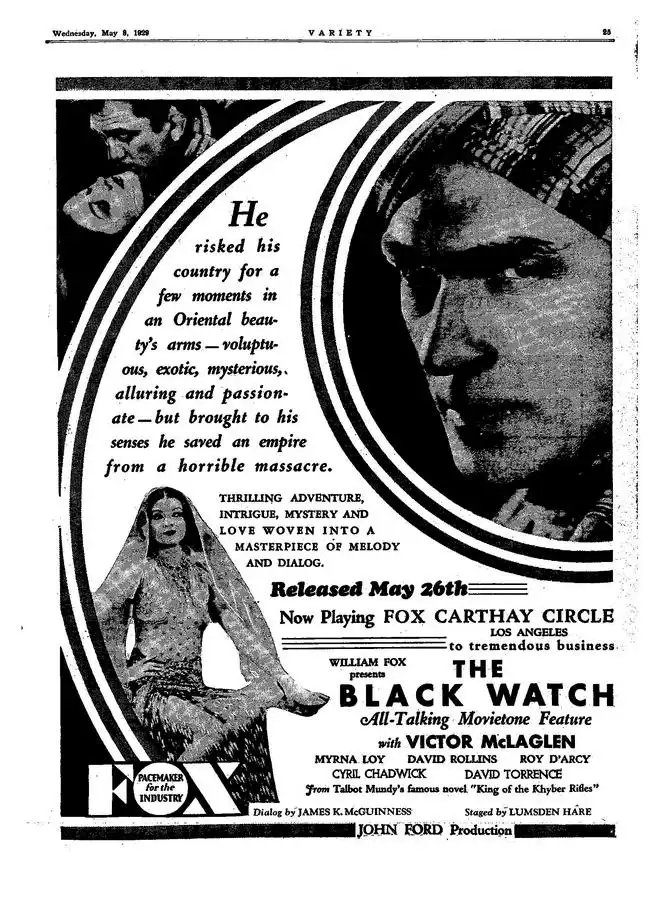The Black Watch scene