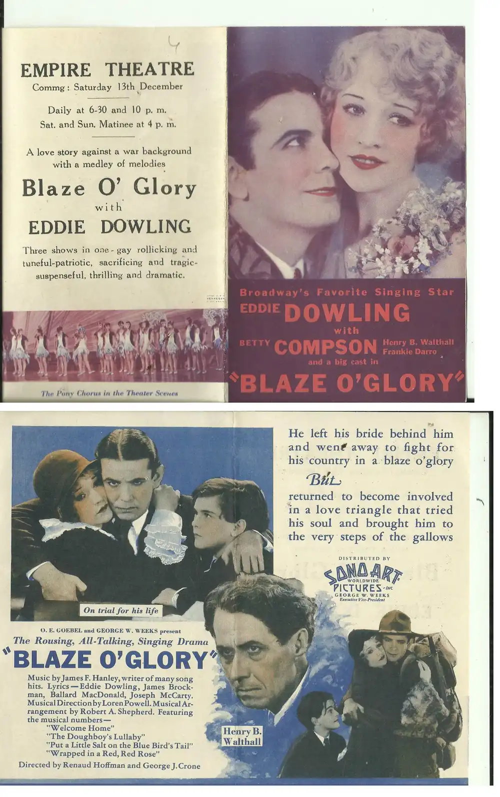 Blaze o' Glory