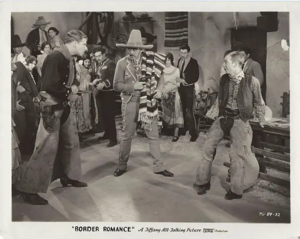 Border Romance scene