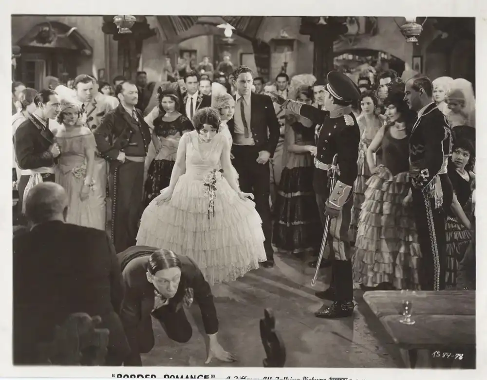 Border Romance scene