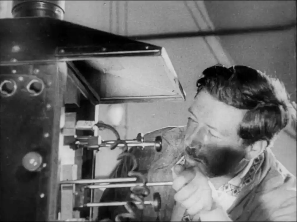 Man with a Movie Camera scene