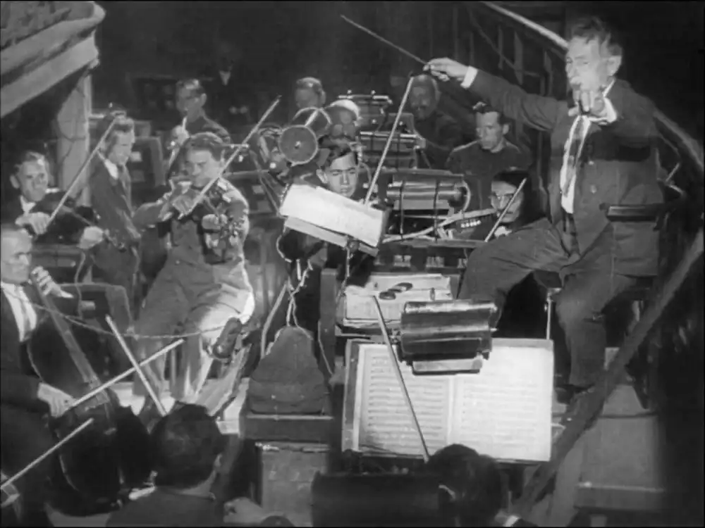 Man with a Movie Camera scene