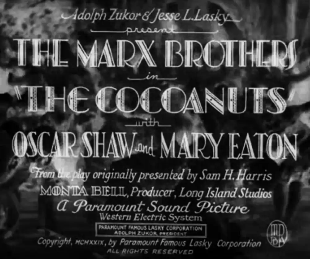 The Cocoanuts photo