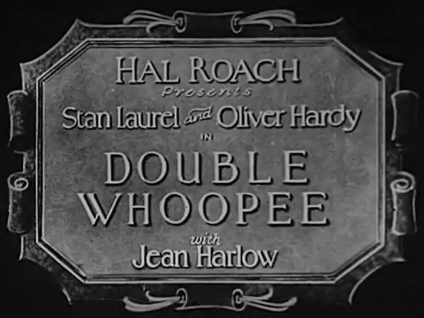 Double Whoopee scene