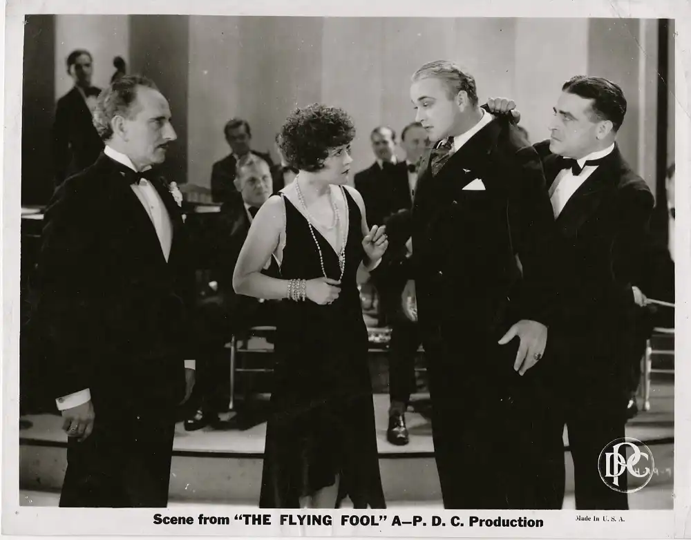 The Flying Fool scene