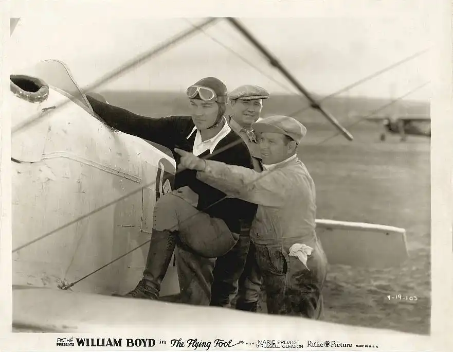 The Flying Fool scene