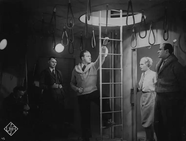 Woman in the Moon scene