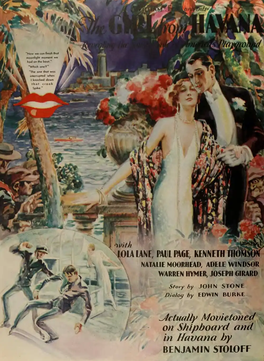 The Girl from Havana scene
