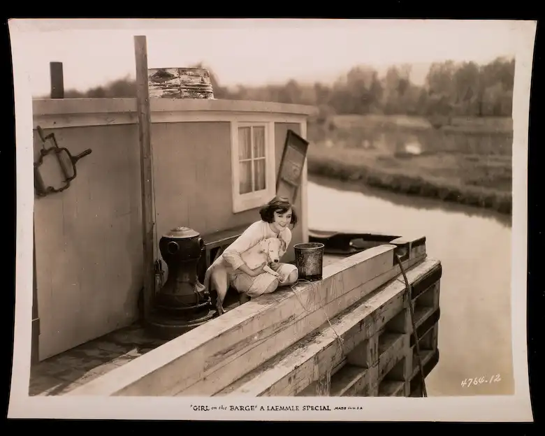 The Girl on the Barge photo