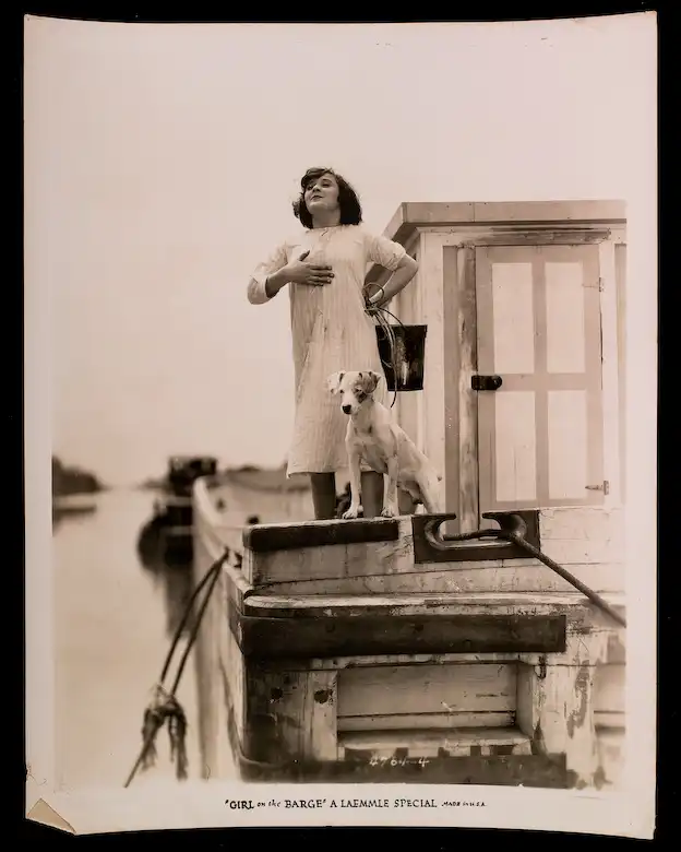 The Girl on the Barge photo