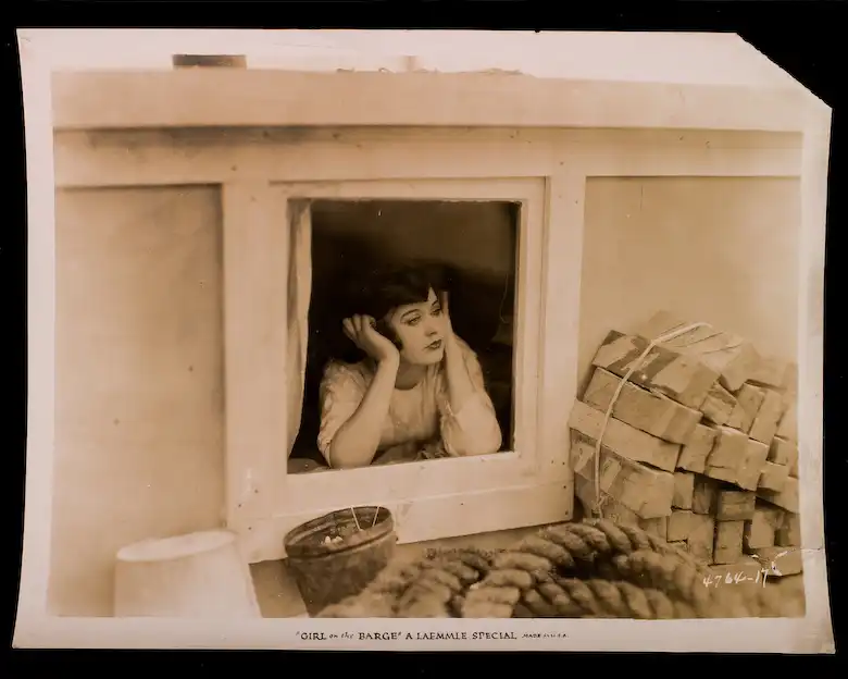 The Girl on the Barge photo