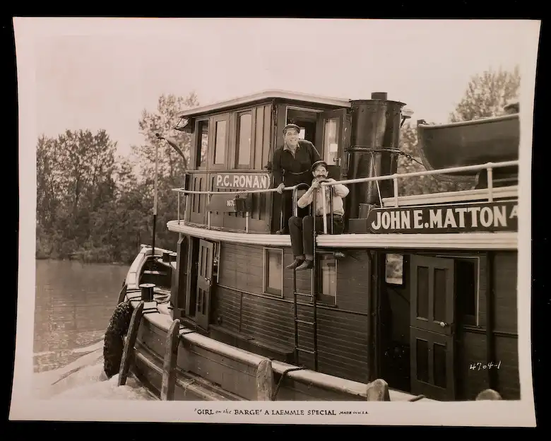 The Girl on the Barge photo