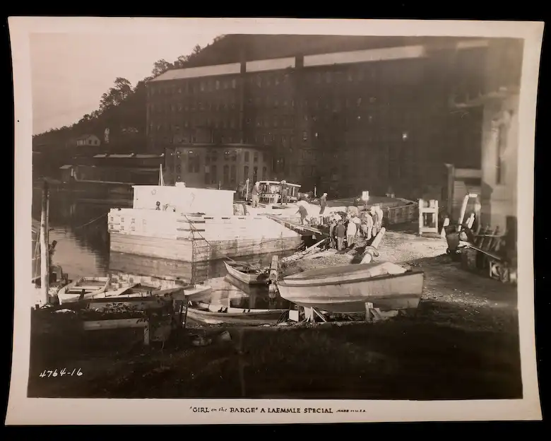 The Girl on the Barge