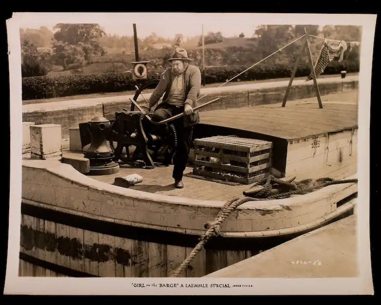 The Girl on the Barge