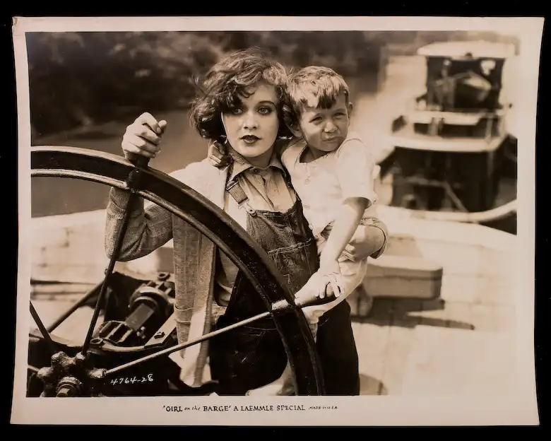 The Girl on the Barge
