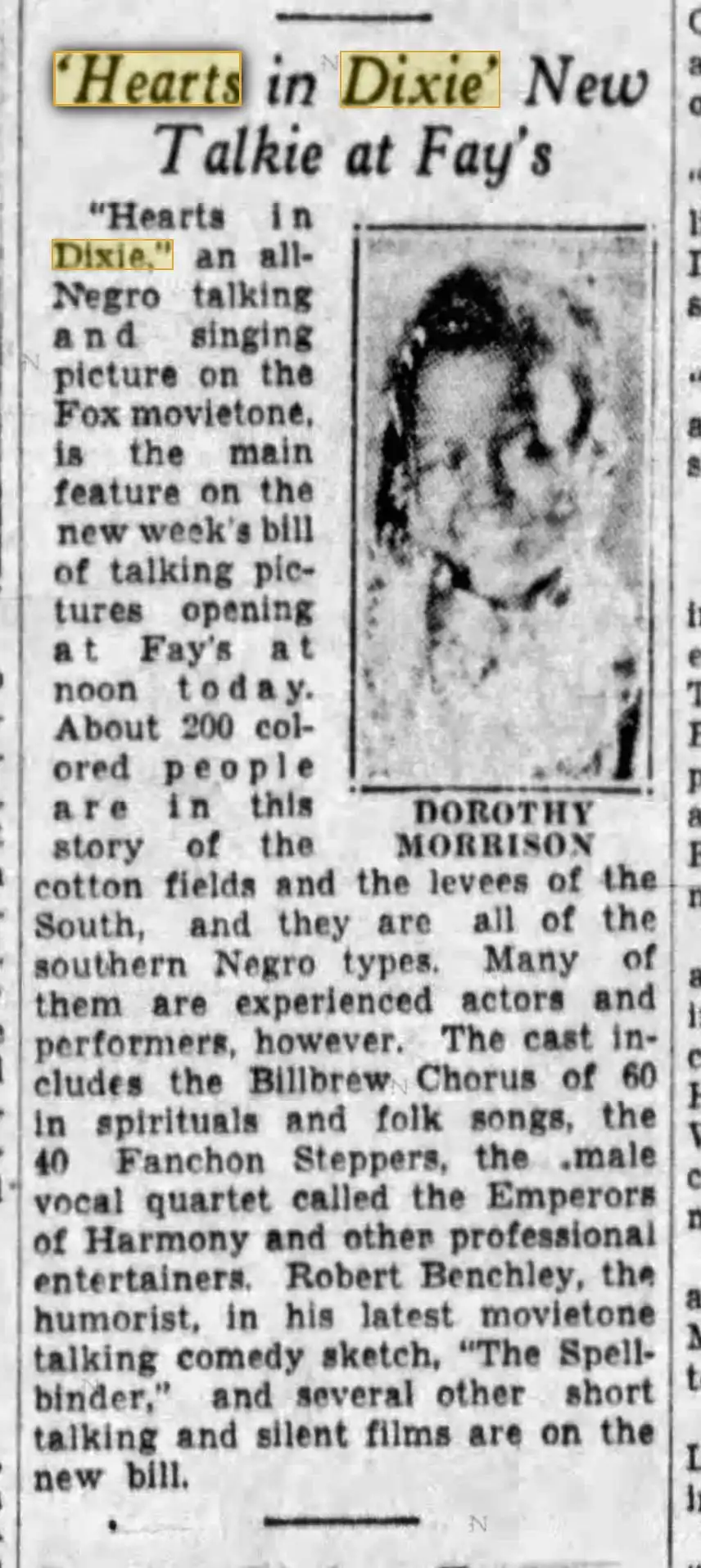 Hearts in Dixie photo