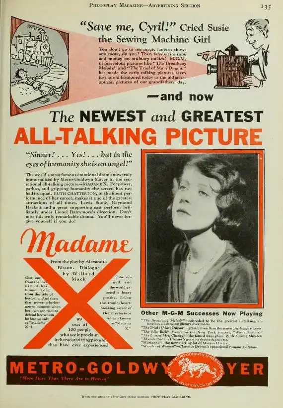 Madame X photo