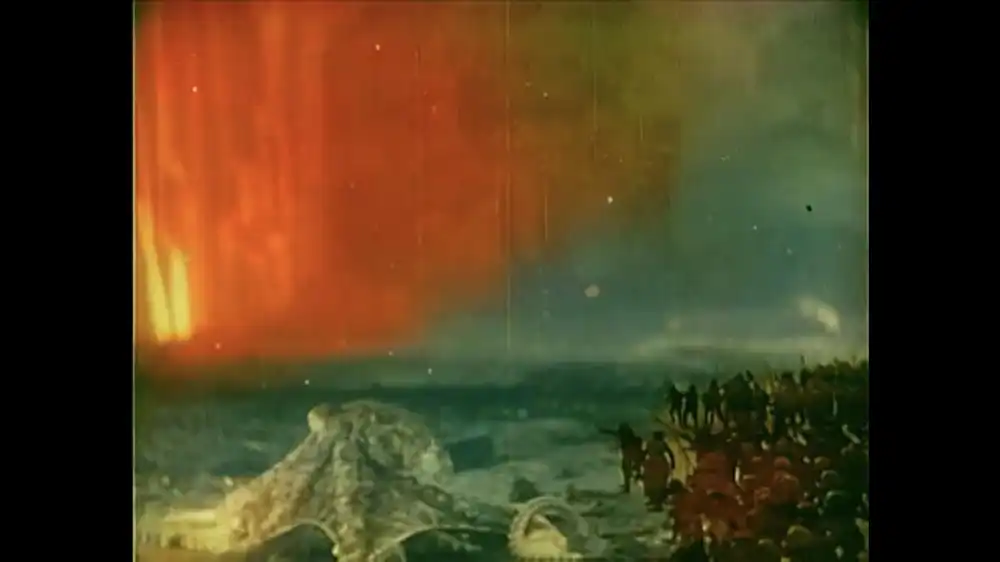 The Mysterious Island scene