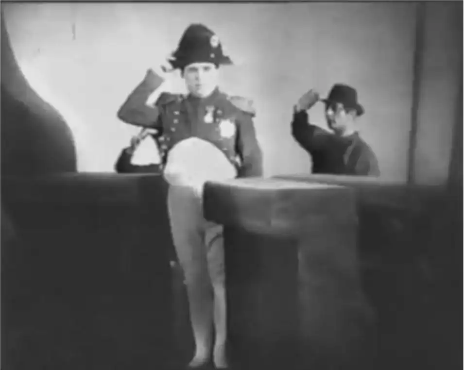Napoleon auf St. Helena scene