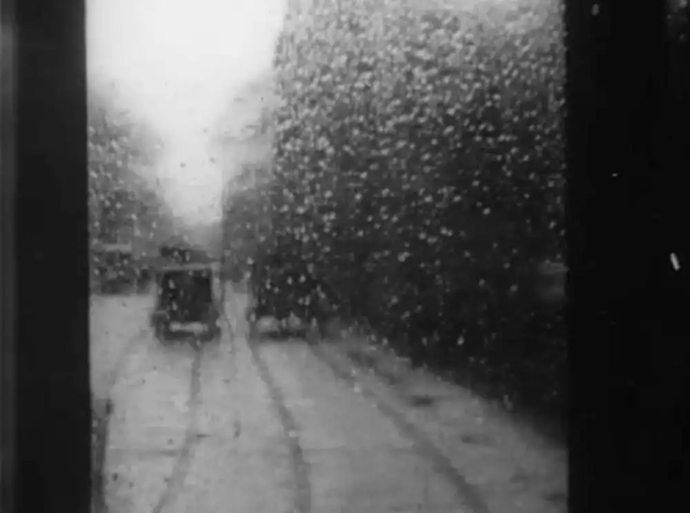 Rain scene