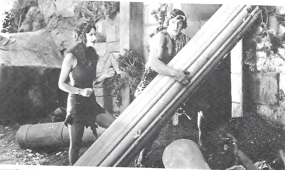 Tarzan the Tiger scene