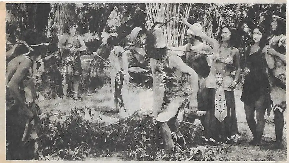 Tarzan the Tiger scene