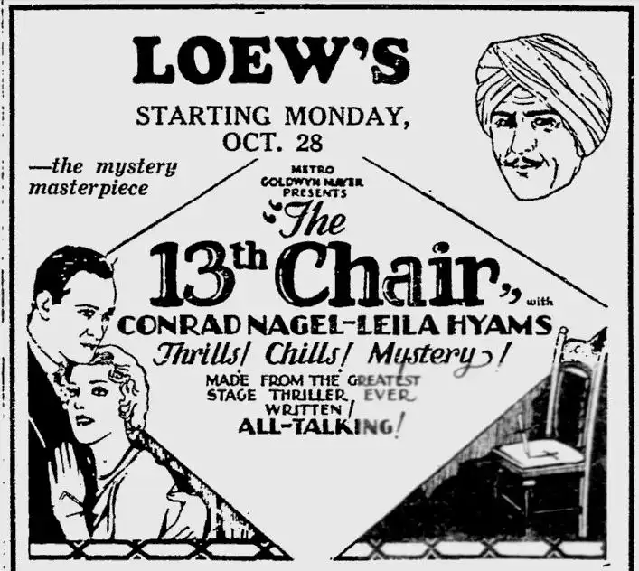 The Thirteenth Chair photo