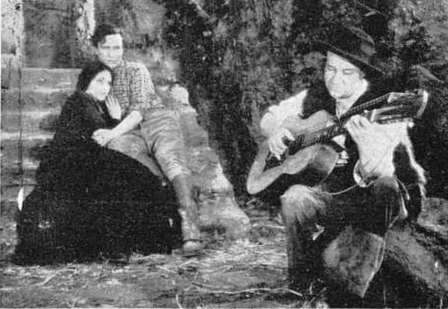 Les trois masques scene