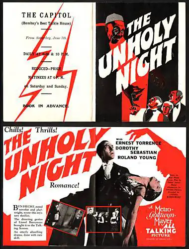 The Unholy Night scene