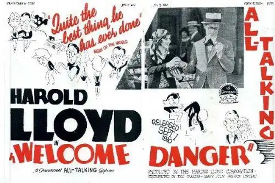 Welcome Danger scene