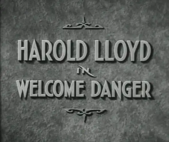 Welcome Danger scene