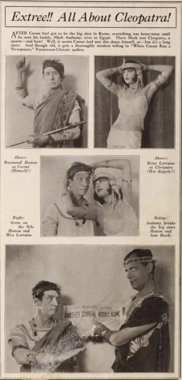 When Caesar Ran a Newspaper photo