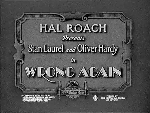 Wrong Again scene
